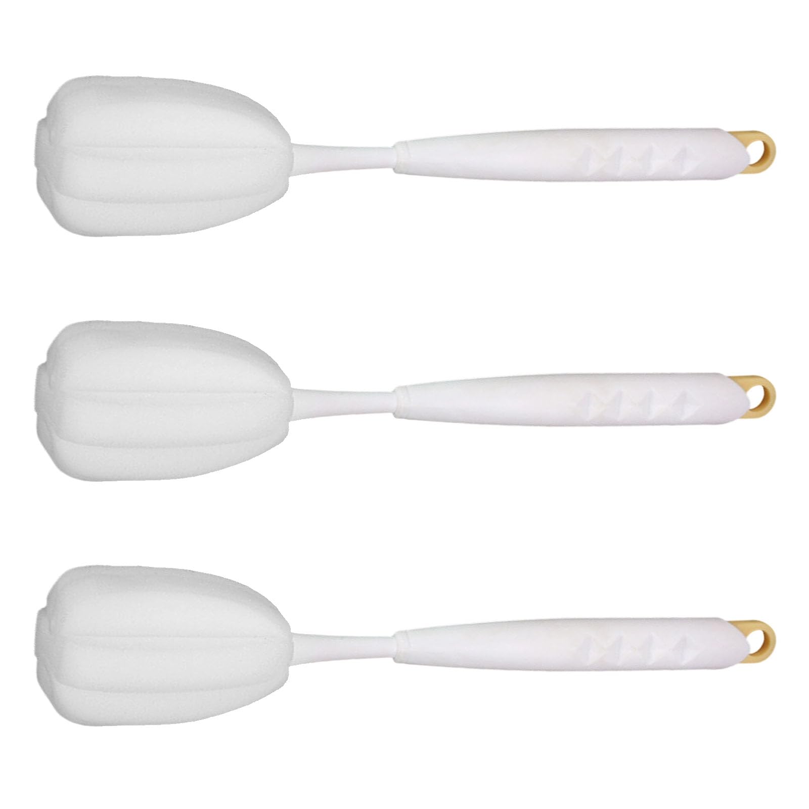 MultiPurpose Sponge Scrubber Brush with Long Handle Straw Cleaner Perfect for Household Kitchen Milk Bottle Use Brush for Baby Milk