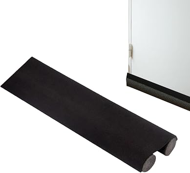 Under Door Draft Stopper,36.6inch Cuttable and Washable,Twin Door Draft Stopper,Door- Strip,Under-Door Draft Stopper for Bottom of Door,Interior Front Door Sweep,Blocker,Soundproofing Guard