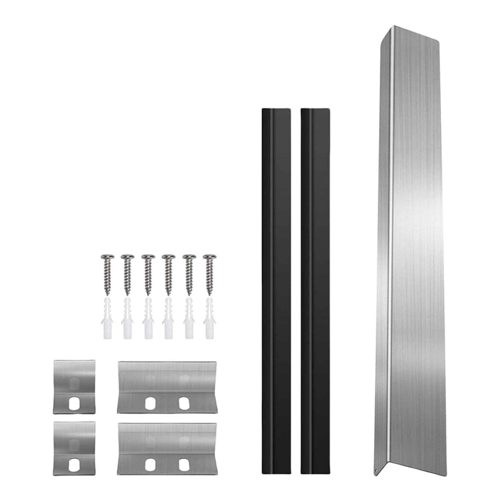 Bottone 30inch Slide-in Ranges Rear Filler Kits Stove Gaps Strips Stainless Steel Backsplash for Trim Gaps