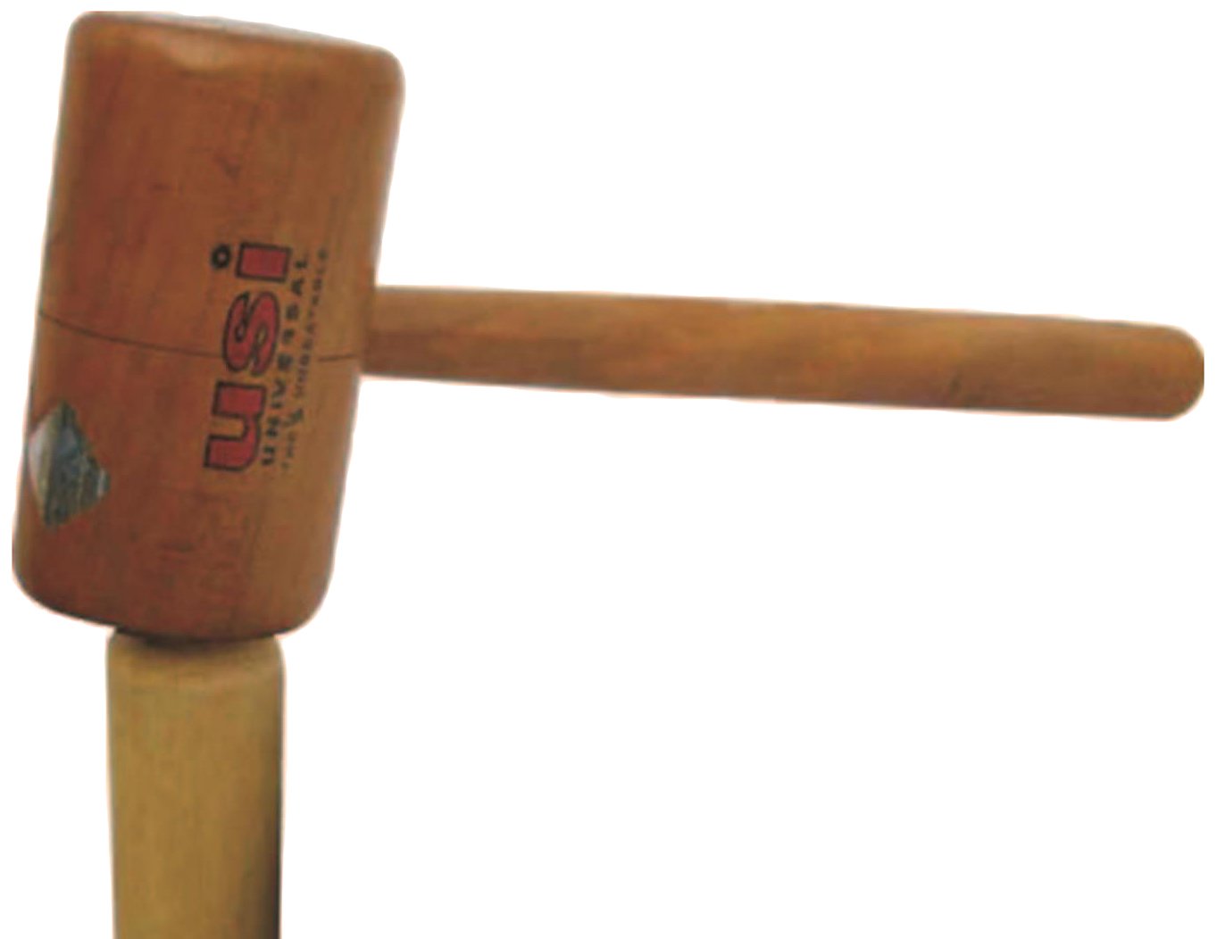 USI Universal Cricket Mallet, 567B (Brown) Cricket Bat Hammer, Wooden Mallet/hammer For Knocking And Bat Preparation (B00IOQGTZM) Amazon Price History, Amazon Price Tracker