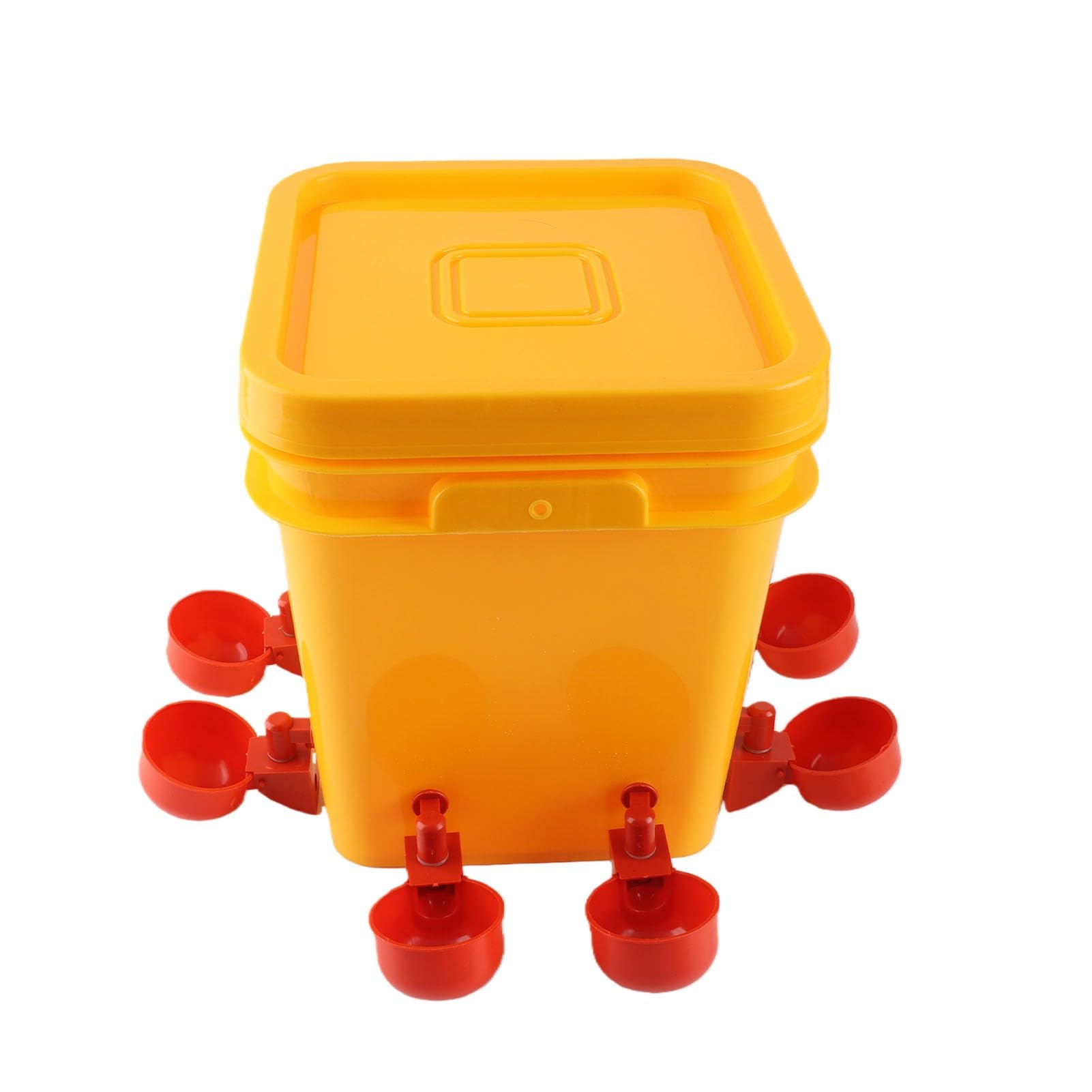 Abbeveratoio Automatico per Pollame, 12 Litri Plastica Durevole con Gravità Beverino per Anatre Oche e Uccelli Domestici for Allevamento Avicolo e Giardino