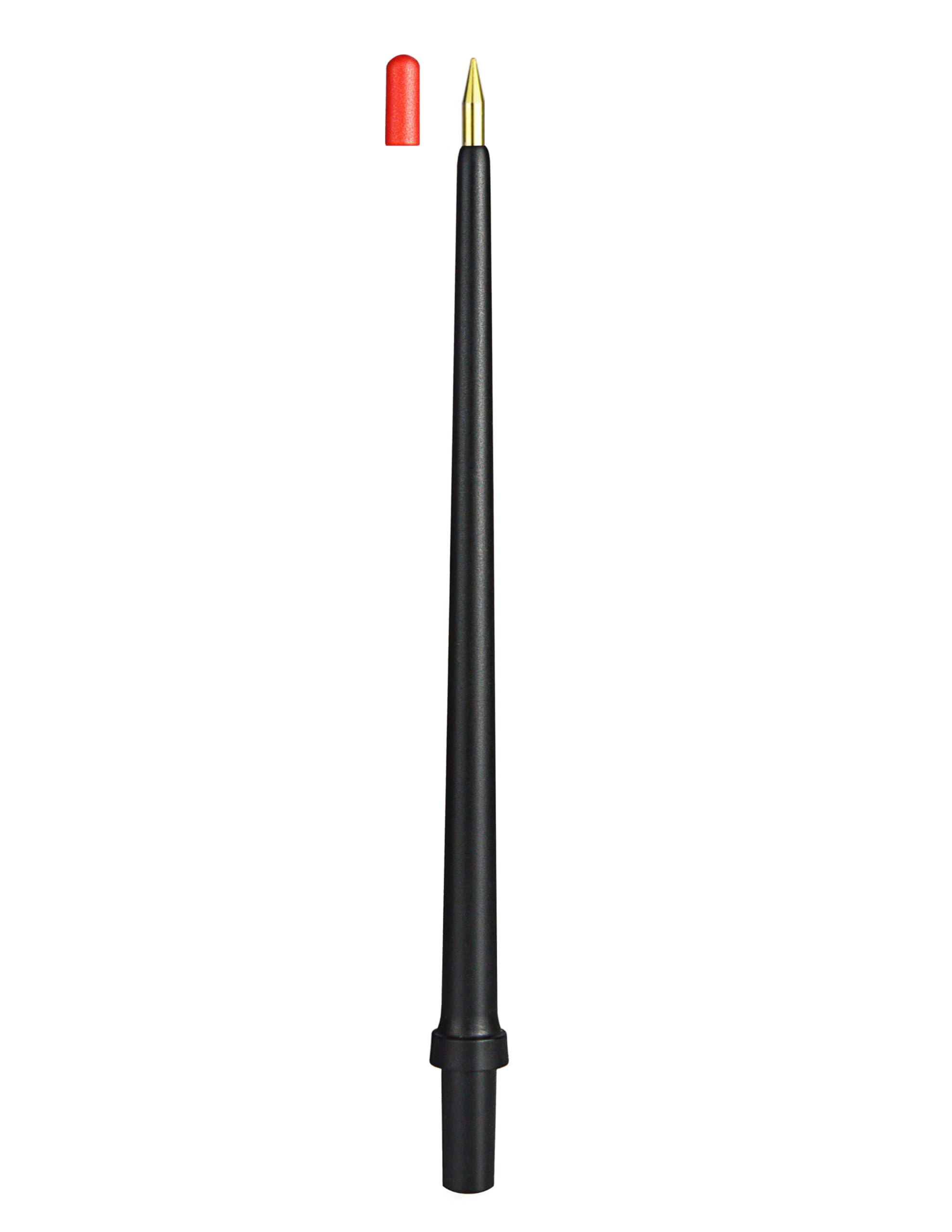 ZIBOO PPTK0043 TEK 6IN Probe Tip Extended Probe Tip 4Mm Banana Jack Tip Black Compatible with Autel Power Probe Circuit Tester Power Circuit Probe