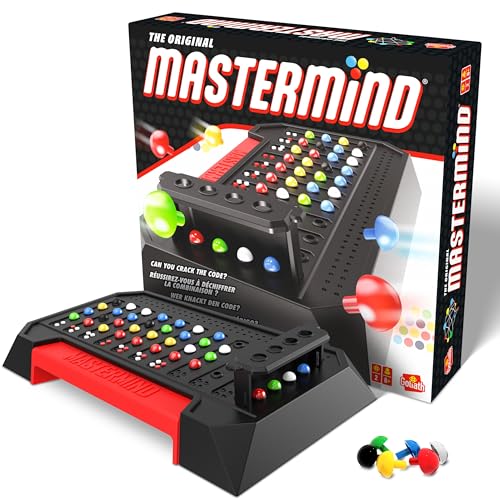 GOLIATH GAMES Mastermind: The Original | Can You Crack The Code? | Classic Strategy Board Games | For 2 Players Ages 8+ Black