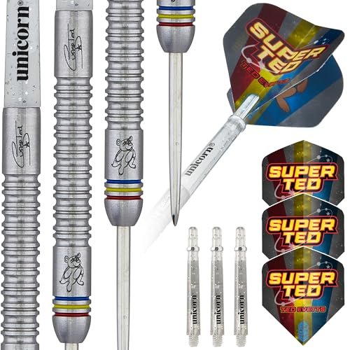 Unicorn Steel Tip Darts Set | Ted 'Super Ted' Evetts Phase 2 | 90
