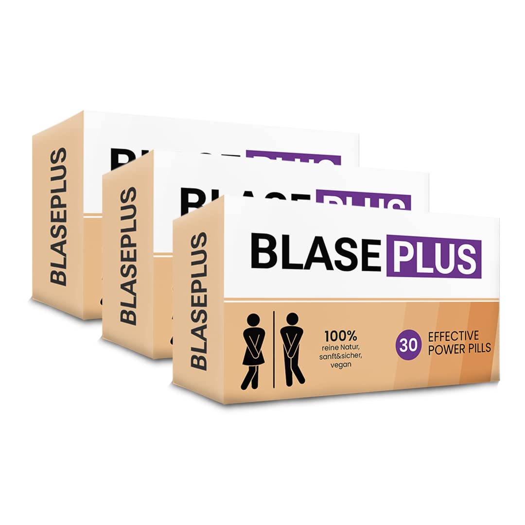 Blase Plus - 30 Kapseln bei Blasenleiden und Reizblase - stark und hochdosiert - diskrete Lieferung