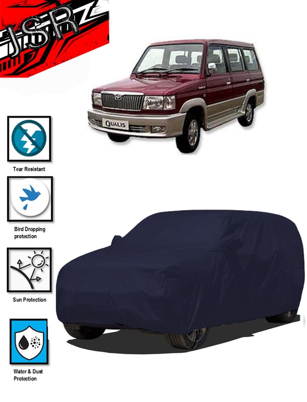 Image of J S R Waterproof Body Car Cover for Toyota Qualis