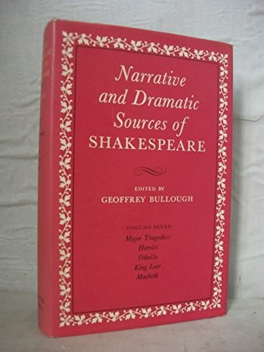 Narrative and Dramatic Sources of Shakespeare: ... 0710072872 Book Cover