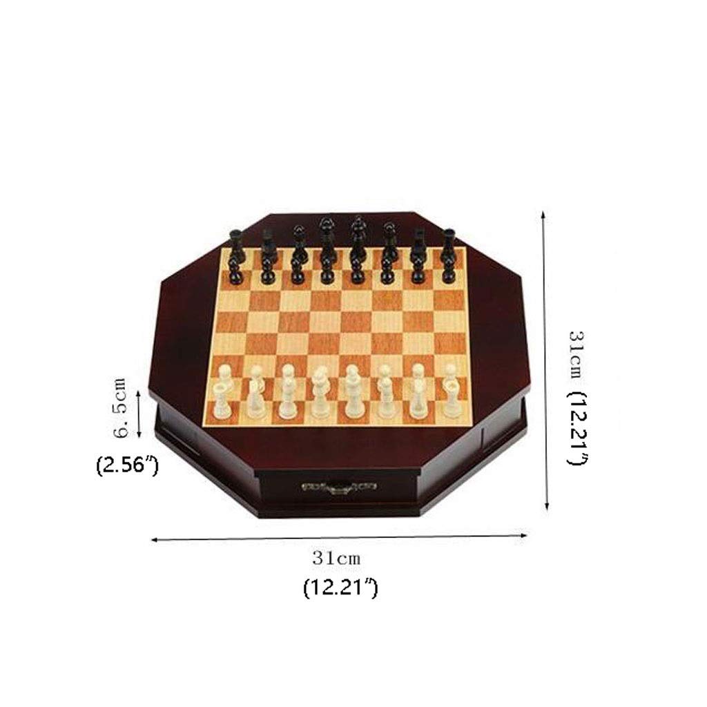 Juego de Ajedrez obsequio 32 Unids/Set Mesa de Madera Ajedrez Juegos de ajedrez Chinos Chessman Navidad Cumpleaños Premium Regalos Entretenimiento Juego de Mesa