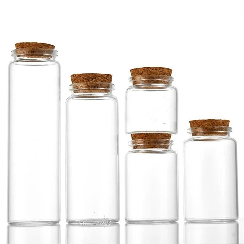 Attrezzature e forniture di laboratorio 6 contenitori for polvere in vetro borosilicato da 47 mm