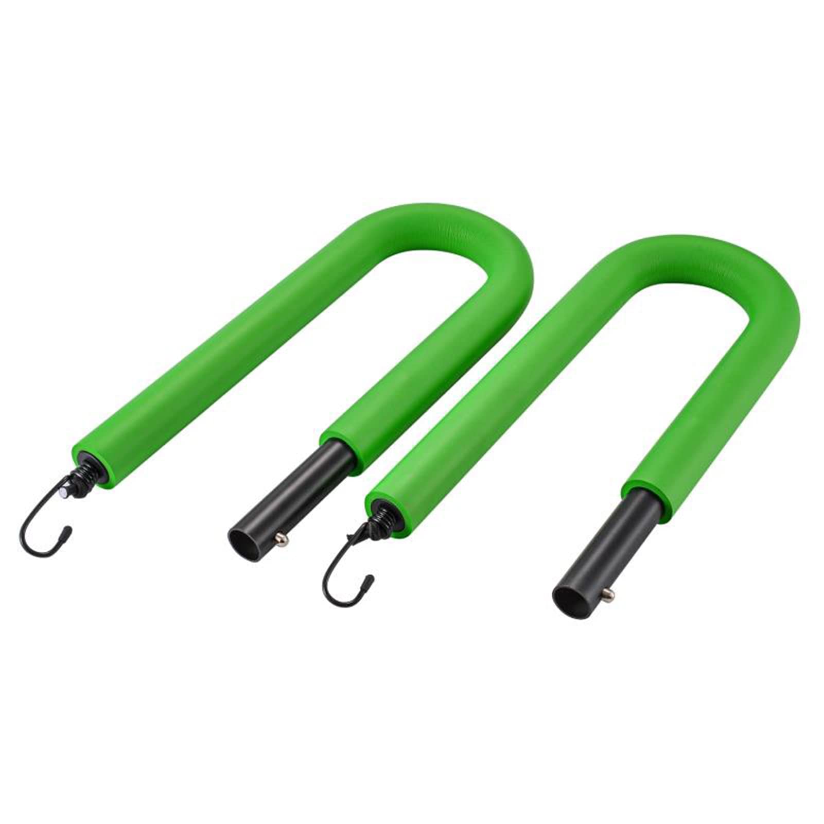 Support de planche de surf pour vélo, compatible avec les planches courtes, longboards, paddleboards (vert)