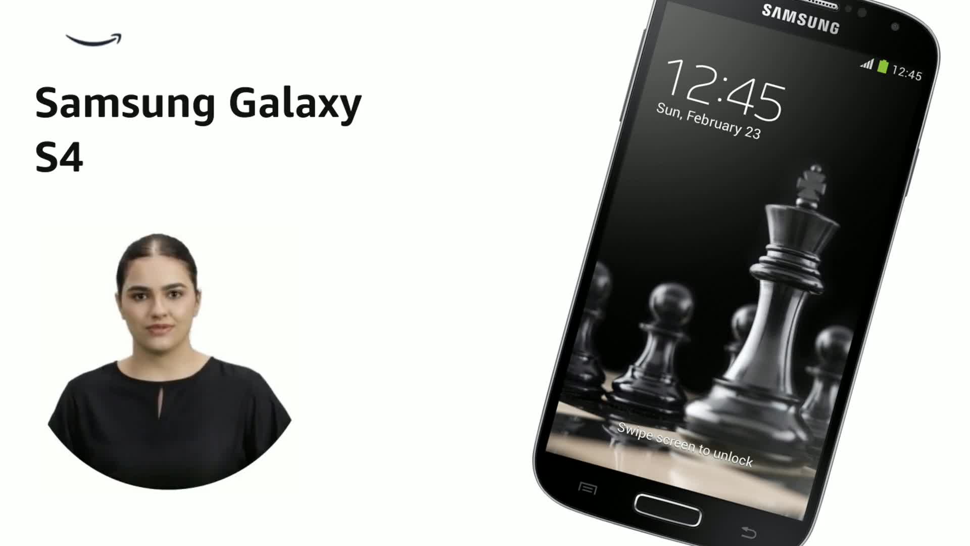 Samsung Galaxy S4 GT-I9500 (Deep Black) : Amazon.in: Electronics