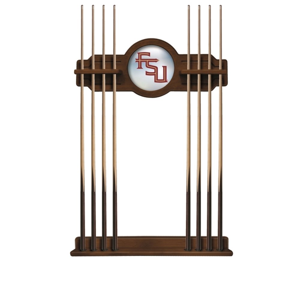 Florida State (Script) Cue Rack in Chardonnay Finish by Holland Bar Stool