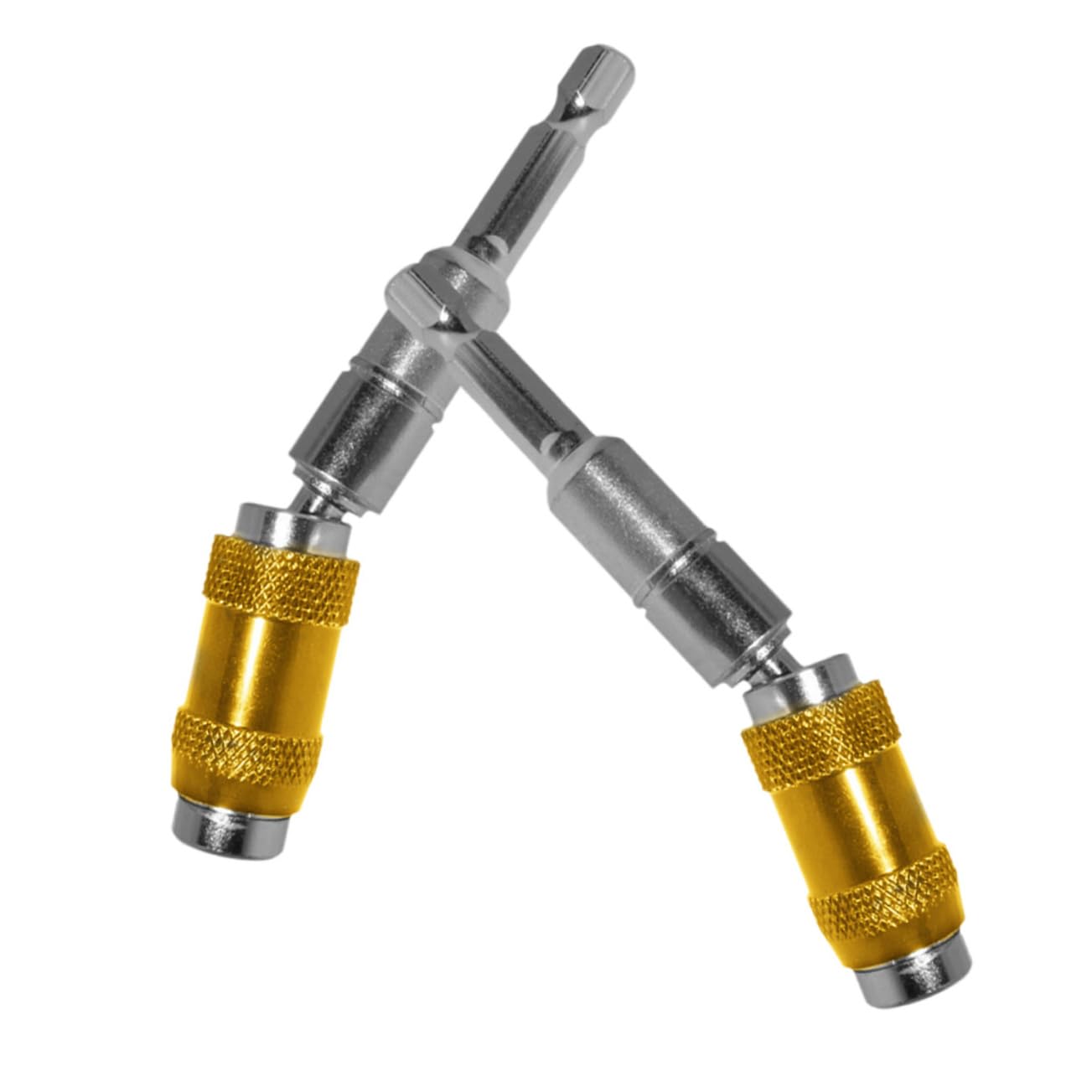 DOITOOL 6stücke Magnetischer Sechskantschaft Verlängerungsbohrer Drehbarer Bithalter Für Präzise Arbeiten Mit Verschiedenen Winkeln Geeignet Für Akkuschrauber Und Handbohrer
