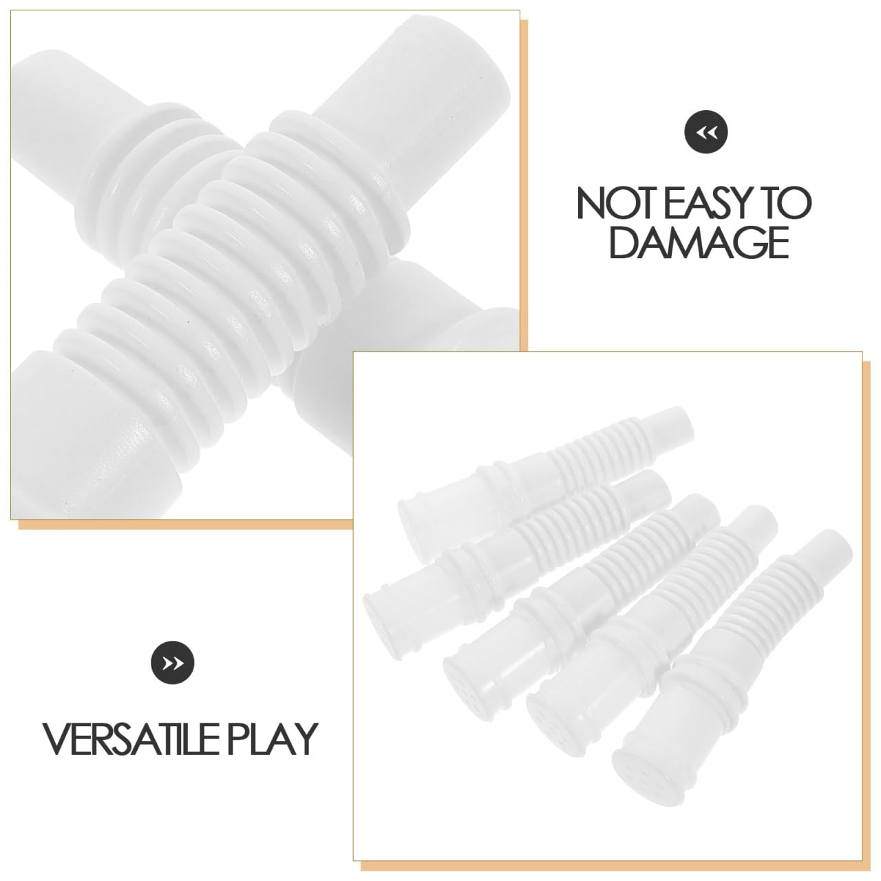 Kisangel 10Pcs Pig Barking Tube Toy Replacement Squeakers Noise Maker Inserts for Dog Pet Toy Noise Repair Fix Squeakers Diy Accessories - Image 4