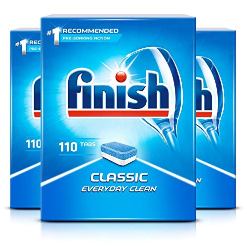 Finish Classic Everyday Clean Pastiglie Lavastoviglie Originali 110 Pastiglie Confezione da 3