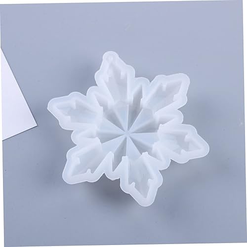 Miniatura 3 de Encantos de joyería de silicona de copo de nieve cómodos y fáciles de limpiar para