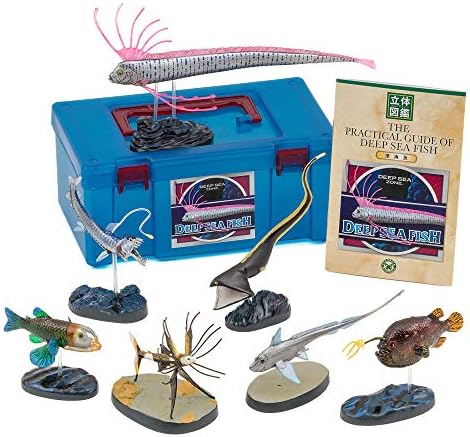 Karorata Three-Dimensional Picture Book Real Figure Box Deep Sea Fish Box Seven Seven (deep-sea Fish)