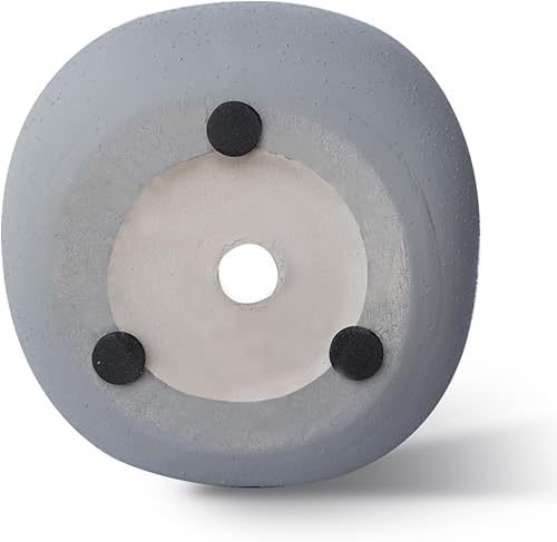 Miniatura 6 de GeLive Maceta de cerámica gris con orificio de drenaje, maceta de cara para interiores, estatua moderna, florero, caja de alféizar de ventana,