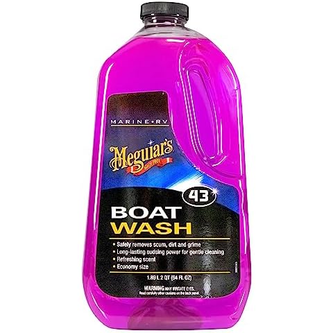 Meguiar's Marine RV 43 Boat Wash 1.89 Litre Cover