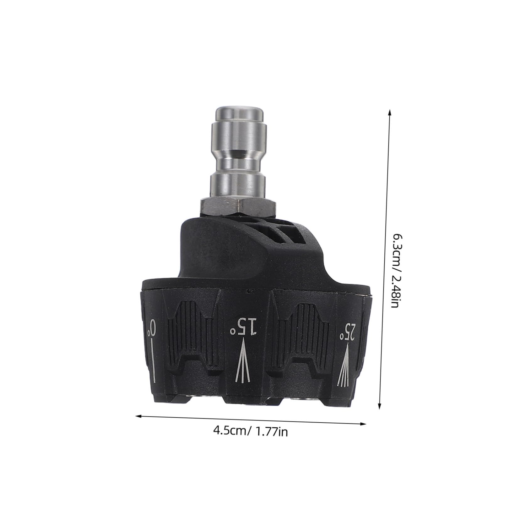 FUNOMOCYA Flexible Spray Nozzles 6-in-1 Power Washer Nozzles for Pressure Washer