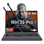 ACEMAGIC Gaming Laptop AMD Ryzen 7 7730U 16-in 16GB DDR4 512GB NVMe SSD，AMD Laptops Ultra Laptops Windows Laptops，Backlit Keypad WiFi 6 Win-11 Pro BT5.2 HDMI Type-C USB-3.2 Webcam 3.5mm Audio