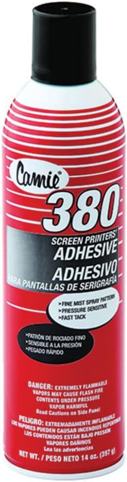 SCREEN PRINTERS' ADHESIVE, 14 oz. can, 1 count