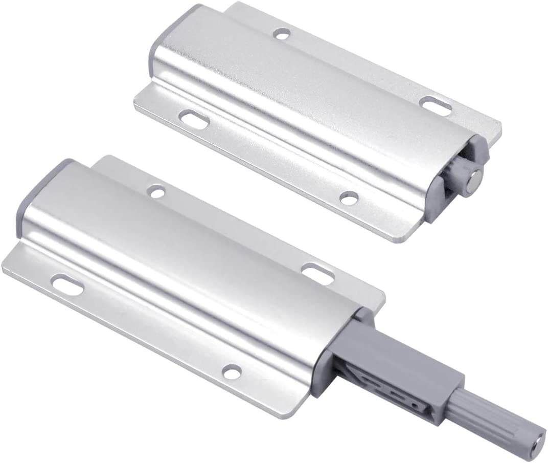VICTAC Magnetic Push Latches for Cabinets, Heavy Duty Push-to-Open Door Latch, Release Pop Out Kitchen Hardware for Drawer, Closure, Cupboard, Wardrobe, Closet (Pack of 4) — Amazon image 2