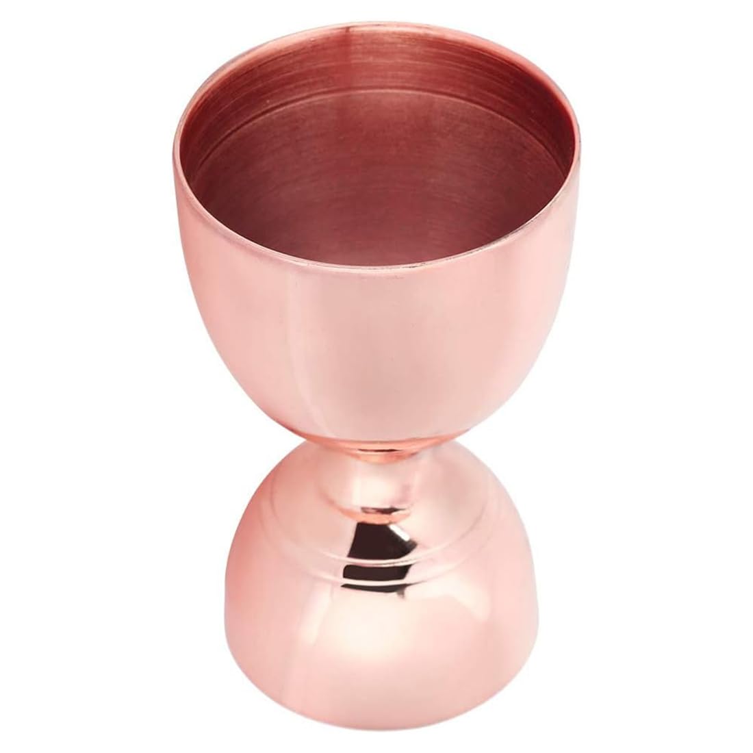 Hndhbfgrt Rose Gold 30ml 60ml Double Head Cocktail Jigger-Stainless Steel Bartending Tool-Accurate Measurement, Design Perfect