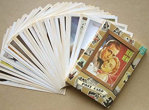 Amazon | 外国 ヴィンテージ 風 ポストカード 海外 レトロ