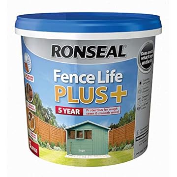 Ronseal Fence Life Plus 5L Sage