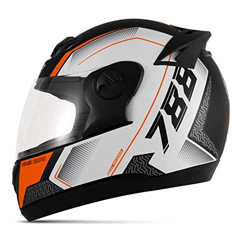 Pro Tork Capacete Evolution G6 Pro Series Fosco 58 multicor (Preto/Branco/Laranja)