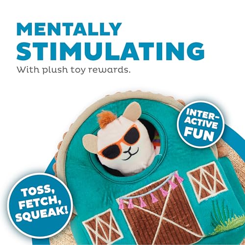 Image of Outward Hound Hide A Llama Plush Dog Toy Puzzle