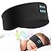 Produktbild Kabelloses Bluetooth-Stirnband, Winter Stirnband, Waschbare Sport Stirnband Kopfhörer mit Ultradünnen HD Stereo Lautsprecher, Musik-Sport-Headset mit Mikrofon (Color : Black)