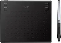 MESA DIGITALIZADORA HUION INSPIROY HS64-6.3 x 4inch 4 botões programáveis