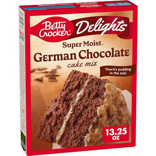 Betty Crocker Delights Super Moist, German Chocolate, Cake M...