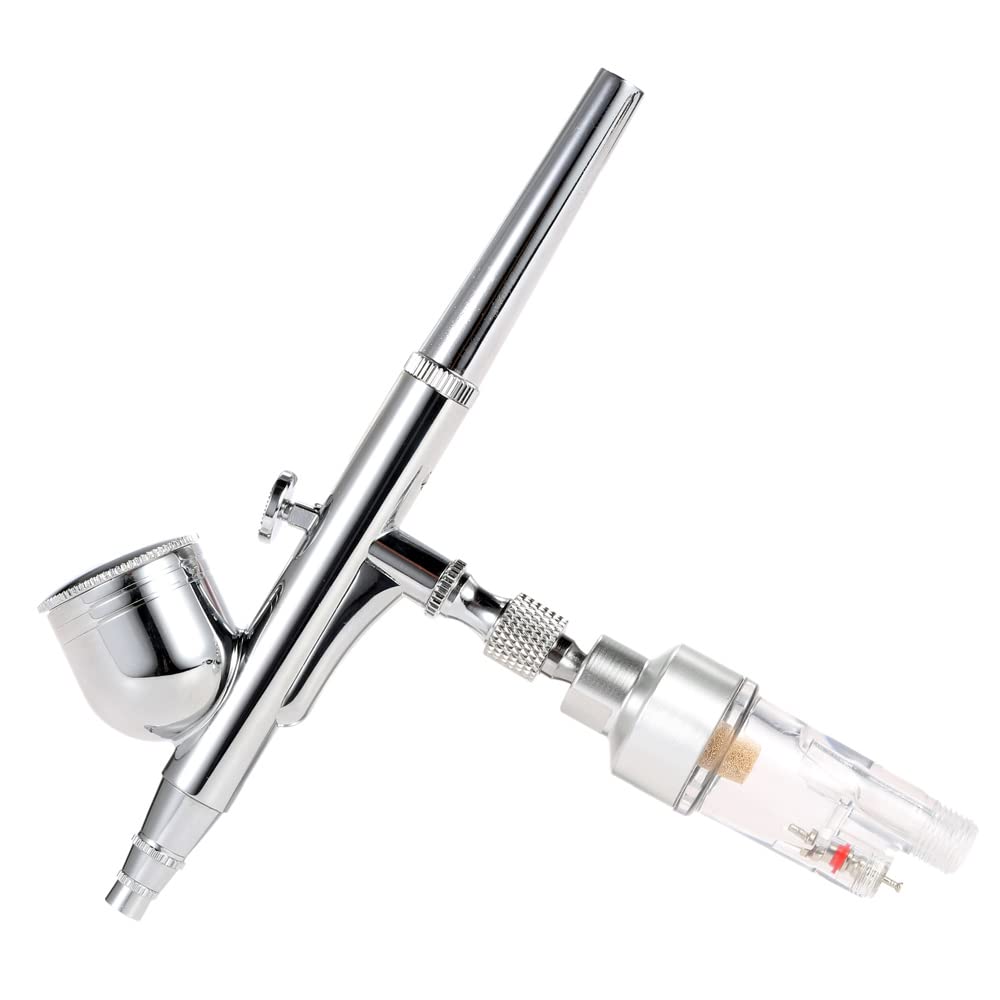 Weytoll - Compressore d'aria portatile per aerografo, kit per pittura artistica, artigianato, torta, spruzzatura, set di utensili per unghie