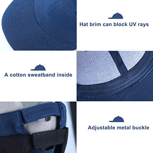 6 Pieces Unisex Baseball Cap Classic Baseball Cap Adjustable Baseball Hat For Running Workouts Outdoor Activities (Chic Colors) #TOP2