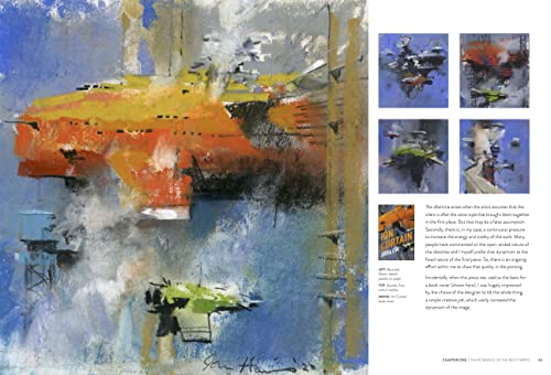 John Harris Into the Blue 2 avec de grandes illustrations de vaisseaux géants