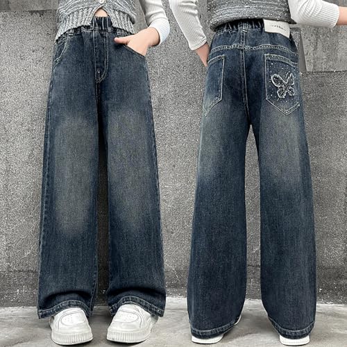 Pantalones vaqueros suaves para niñas que buscan evitar ropa ajustada 3