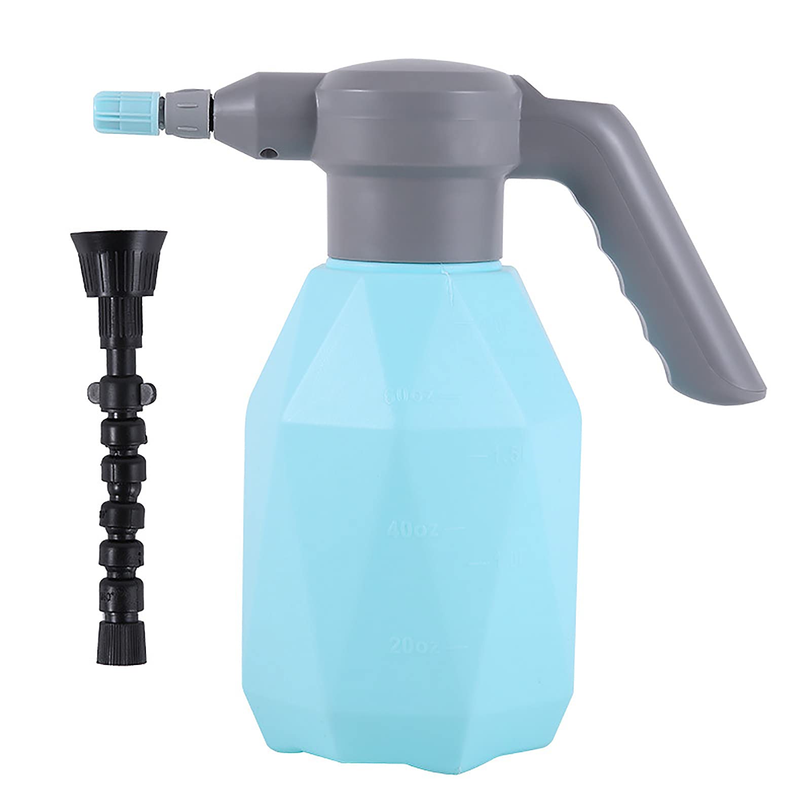 Arrosoir électrique bleu pour l'entretien facile du balcon 2L
