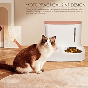   Gravity-Pet-Feeder-and-Water-Dispenser-Set-Automatic-Cat-Food-Dispenser-Automatic-Pet-Feeder-and-Water-Dispenser-2-in-1Suitable-for-Tracing-Dogs-and-Pets