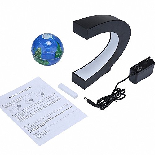 Globo Terrestre Magnetico Flutuante Giratorio Anti Gravidade