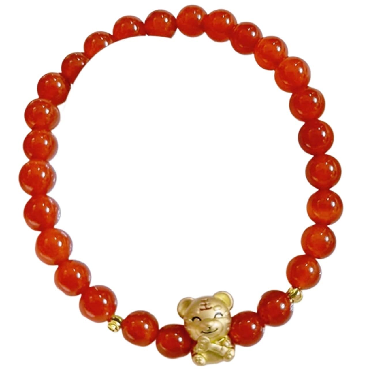 OIFAODAO Rosary bracelet, Wealth Bracelet Authentic Tiger Pendant Crystal Reiki Amulet Lucky(Key)