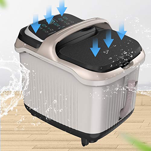 Spa de pies eléctrico con masaje y calefacción miniatura 3