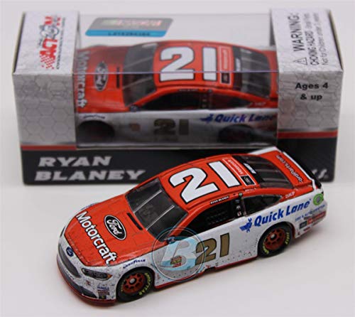 Lionel Racing Ryan Blaney 2017 Pocono First Cup Series Win Ford Motorcraft Raced Version NASCAR Diecast 1:64 Scale