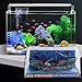 Jkjhbhged Large Aquarium Decoration Boat Plactic Aquarium Ship Air Split Shipwreck Fish Tank Decor C
