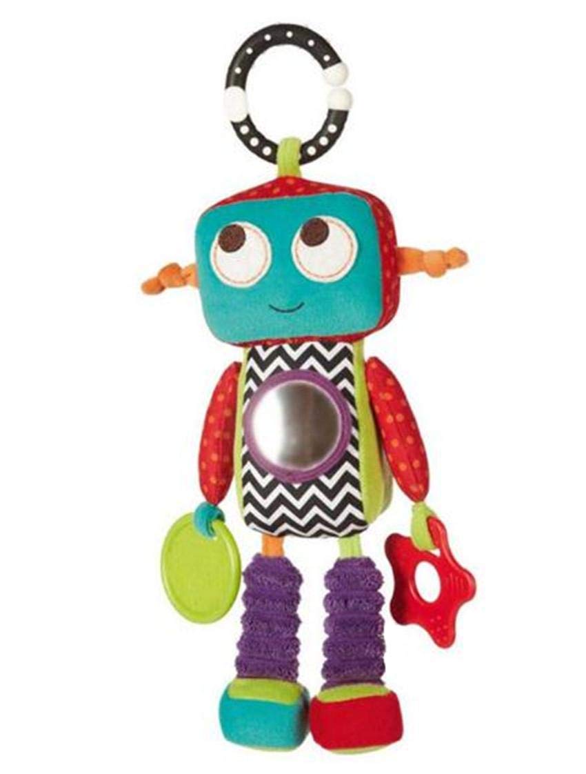 Robot car hanging Baby plush robot Hanging toys stroller Pendant Plush Toy baby toys