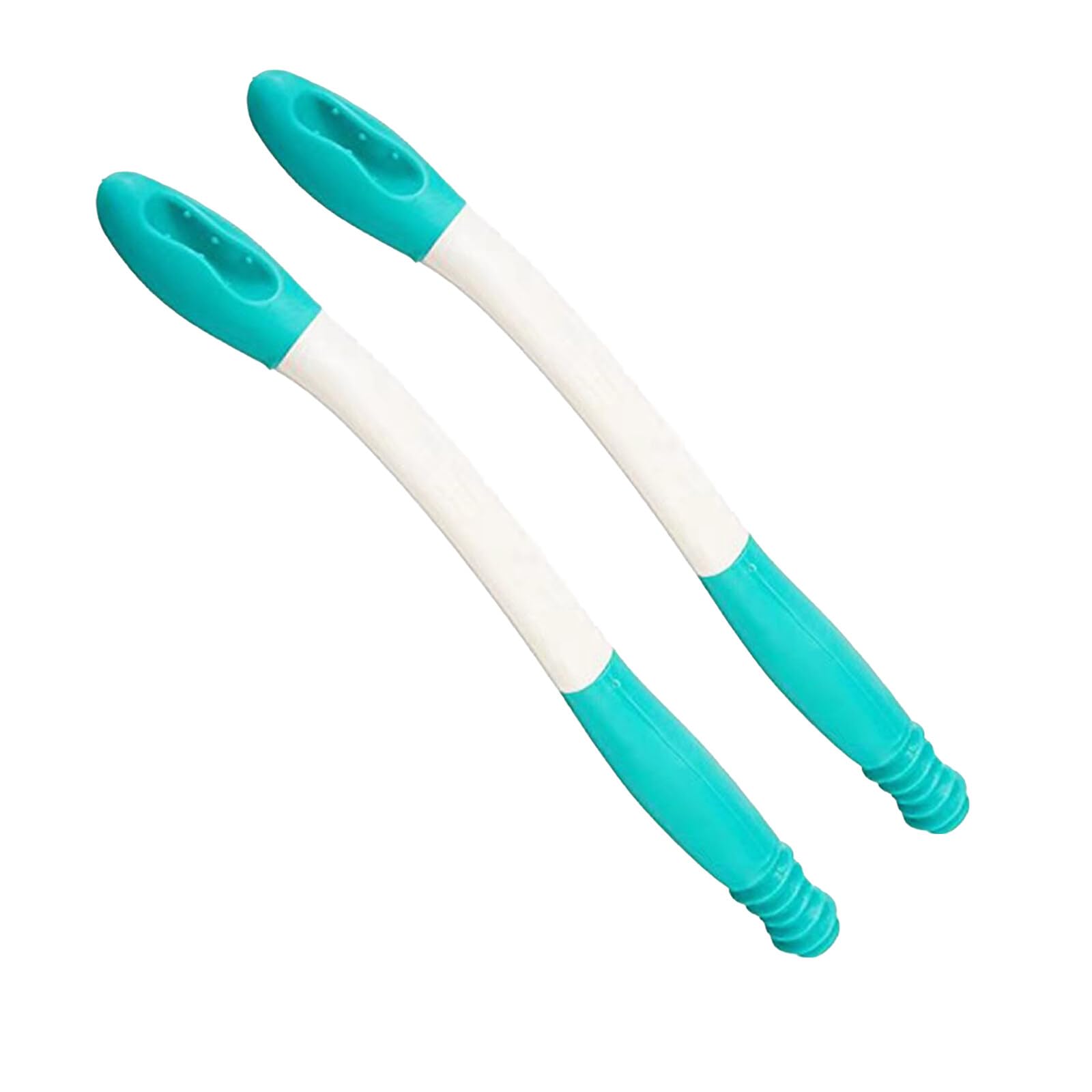 SANON Lot de 2 aides à essuyer les fesses - Longue poignée - Confortable - Pour papier toilette - Pour les personnes âgées, les femmes enceintes, les blessés