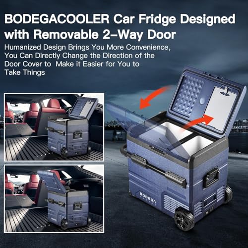 Bodega TWW55-WF-1 Cooler 12 Volt Car Refrigerator, Rv Car Fridge Dual Zone Wifi App Control thumb #5