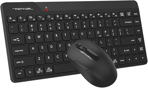A4 Tech FG2200 Air2 Mini Q-Türkçe FN-Multimedya Klavye + Optik Mouse Sessiz 2.4Ghz Kablosuz Klavye Mouse Set